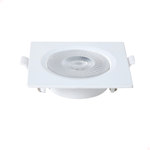 Spot LED de Embutir Quadrado PAR30 10W Bivolt 6500K Taschibra – Luz Branca Fria