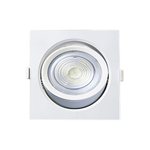 Spot LED de Embutir Quadrado PAR30 10W Bivolt 6500K Taschibra – Luz Branca Fria