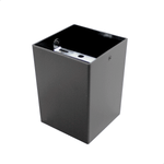 Spot de Sobrepor Quadrado com Base Plafon PAR20 Preto Taschibra Look 15050968 – Iluminação Decorativa