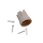 Spot de Sobrepor Redondo com Base Plafon PAR20 Preto Taschibra Look 15050972 – Iluminação Decorativa