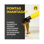 Kit Chaves Isoladas 1000v Imantadas + Magnetizador Vonder