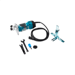 Tupia Manual 530 Watts Com Pinça De 6mm M3700b Makita 220v