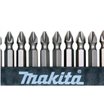Kit 10 Ponteira Bits Ponta Dupla Phillips 65Mm Ph2 Duplo Makita D-34366