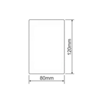 Kit 4 Placas Espelho Cega Preto Fosco 4x2 Fame Black 4068