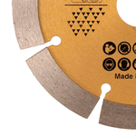 Disco Diamantado Universal 125mm Makita D-74108 – Corte Preciso em Concreto, Pedra e Alvenaria