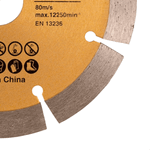 Disco Diamantado Universal 125mm Makita D-74108 – Corte Preciso em Concreto, Pedra e Alvenaria