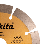 Disco Diamantado Universal 125mm Makita D-74108 – Corte Preciso em Concreto, Pedra e Alvenaria