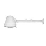 Ducha Faminho 4 Temperaturas Branca 220V 6800W com Cano 30cm Fame 00238612