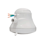 Ducha Faminho 4 Temperaturas Branca 220V 6800W com Cano 30cm Fame 00238612