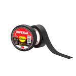 KIT C/10 Fita Isolante 3M Imperial 18mm x 10m Preta – Alta Aderência e Resistência Elétrica 400434