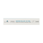 Driver Slim 12V 20A 200W para Fita LED Gaya 9367 – Fonte de Alimentação