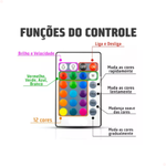 Fita LED 5050 RGB 7,8W 12V 5m Gaya 9151 – Iluminação Decorativa Colorida