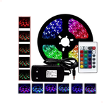 Fita LED 5050 RGB 7,8W 12V 5m Gaya 9151 – Iluminação Decorativa Colorida