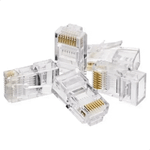 Conector RJ45 FC Fontes – Rede CAT5E e CAT6, Padrão TIA/EIA 568A e 568B
