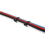 Abraçadeira de Nylon Preta 2,5 × 200 mm com 100 Unidades Fertak – 1323
