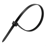 Abraçadeira de Nylon Preta 3,6 × 200 mm com 100 Unidades Fertak – 1324