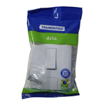Conjunto Interruptor Simples 6A 250V Aria Tramontina – 57241001