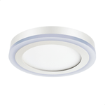 Painel LED Sobrepor Redondo 3 Estágios 12W+6W Elgin – Luz Ajustável Bivolt