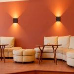 Arandela LED 4W 3000K 240 lm Preta Gaya 9681 – Iluminação Decorativa Interna
