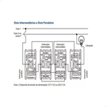 Módulo Interruptor Intermediário 10A 250V Branco Compose WEG – 13203023