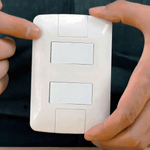 Conjunto com 2 Interruptores Simples 6A 250V Aria Tramontina – 57241040