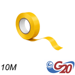  Fita Isolante PVC Antichama 19 mm x 10 m Amarela G20 FIS13101