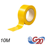  Fita Isolante PVC Antichama 19 mm x 10 m Amarela G20 FIS13101