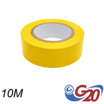  Fita Isolante PVC Antichama 19 mm x 10 m Amarela G20 FIS13101