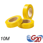 Fita Isolante PVC Antichama 19 mm x 10 m Amarela G20 FIS13101