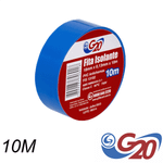 Fita Isolante PVC Antichama 19 mm x 10 m Azul G20 FIS13102