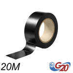 Fita Isolante PVC Antichama 19 mm x 20 m Preta G20 FIS13206