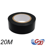 Fita Isolante PVC Antichama 19 mm x 20 m Preta G20 FIS13206