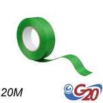 Fita Isolante PVC Antichama 19 mm x 20 m Verde G20 FIS13207