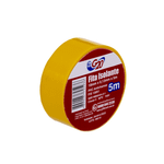 Fita Isolante PVC Antichama 19 mm x 5 m Amarela G20 FIS13051