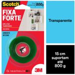 Fita Fixa Forte Transparente 19 mm × 2 m 3M – HB004419881