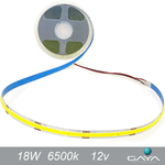 Fita LED COB Gaya 18W/m 12V 6500K Branco Frio IP20 - Gaya 1107