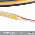 Fita LED COB Gaya 18W/m 12V 6500K Branco Frio IP20 - Gaya 1107