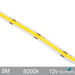 Fita LED COB Gaya 9W/m 12V 6000K Branco Frio 900 lm/m - Gaya 1135 (Rolo 5m)