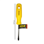 Chave de Fenda Solid 1/8 x 5 Polegadas em Aço Carbono Fertak 2025