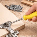 Chave de Fenda Solid 3/16 x 3 Polegadas em Aço Carbono Fertak 2028