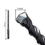 Broca para Concreto SDS-Plus 6x160mm Fertak 120616
