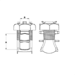 Conector Parafuso Fundido (Split Bolt) 120mm² Bronze Conimel PFB409