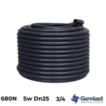 Duto PEAD Kanaduto HD 680N SW DN 25 Preto 3/4