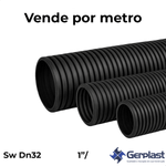 Duto PEAD Kanaduto LC SW DN 32 Preto 1