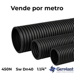 DUTO PEAD KANADUTO HD 450N SW DN40 PRETO 1.1/4