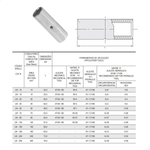 Luva de Compressão em Cobre 10mm² Estanhada Conimel LEC414 – Emenda para Cabos