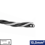 Cabo Multiplexado Triplex Alumínio 10,00 mm² 0,6/1kV- Vendido por metro