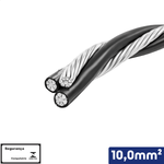 Cabo Multiplexado Triplex Alumínio 16,00 mm² 0,6/1kV