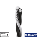 Cabo Multiplexado Triplex Alumínio 25,00 mm² 0,6/1kV- Vendido por metro