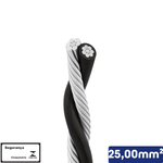 Cabo Multiplexado Triplex Alumínio 25,00 mm² 0,6/1kV- Vendido por metro